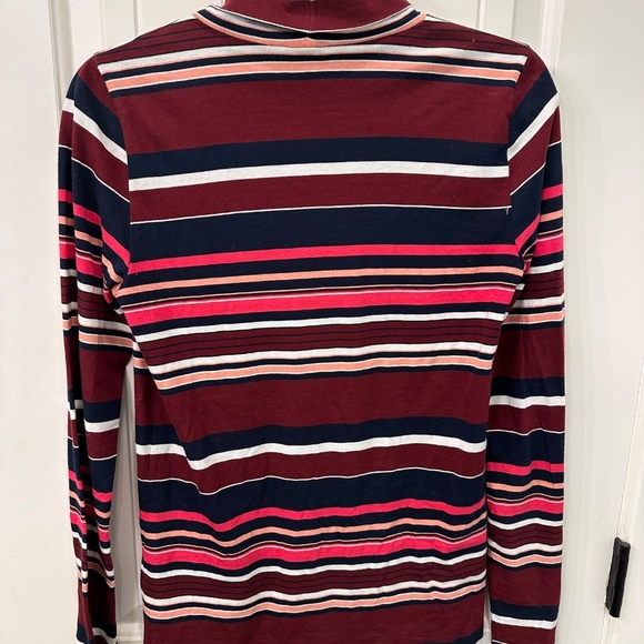 JCrew striped turtleneck women’s S perfect for fall! - Picture 3 of 4